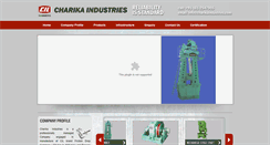 Desktop Screenshot of charikaindustries.com